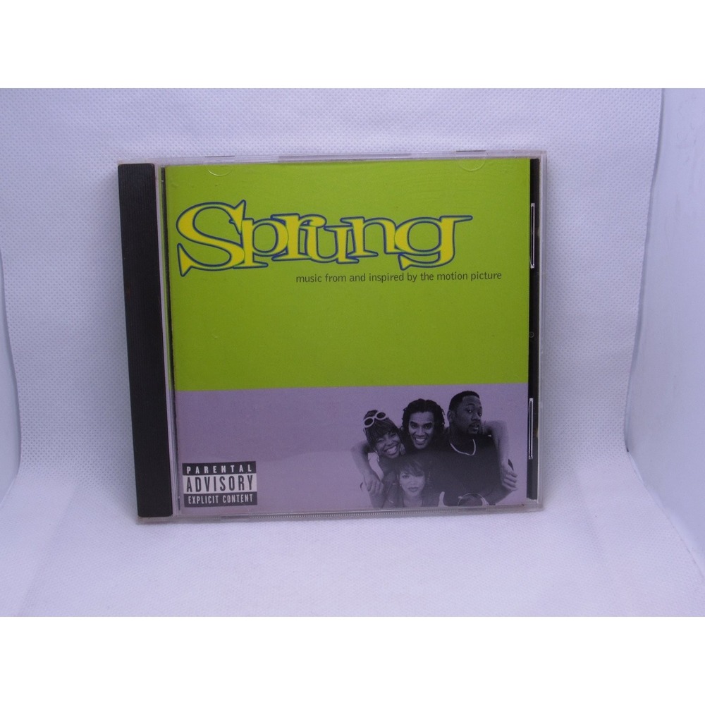 Sprung Soundtrack CD 1997 Warner Bros. Hip Hop R&B Aaliyah, Jay-Z, Quincy Jones